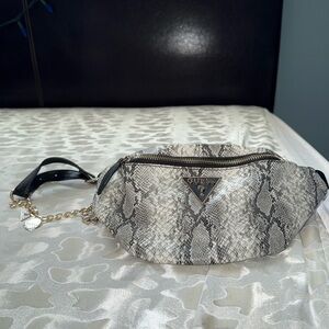 GUESS Snake Print Belt Bag